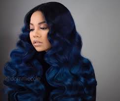 Hair extensions before and after covers from short to long, from flat to fabulous. Blue Ombre Hair Weave Tutorial Vtwctr