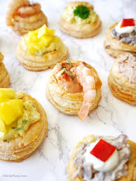 Retro Vol Au Vent Party Recipe Appetizers Appetizer Recipes Thanksgiving Appetizer Recipes Vol Au Vent