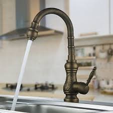antique brass kitchen faucet you'll