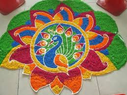 Put 16 dots 8 times, then 8 dots 4 times. Usher In Festive Cheer This Sankranthi With These 7 Kolam Designs