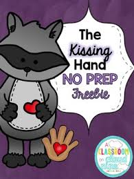 If your child doesn't like to wash his or her hands, get. The Kissing Hand Back To School No Prep Freebie Tpt