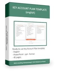The Ultimate Key Account Plan Template Hartmut Sieck