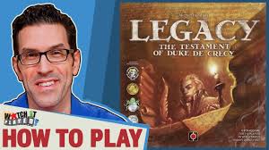 Legacy: The Testament of Duke de Crecy & Solo Variant