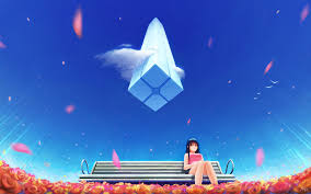 We have 65+ background pictures for you! Anime Girl Wallpaper 4k Lonely Blue Sky Alone Fantasy 2659
