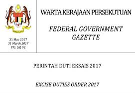 Intipati belanjawan alternatif 2013 pakatan rakyat (pakatan) mencakupi penurunan harga kereta melalui pengurangan cukai eksais sebanyak 20 peratus, selain sistem bidaan ap dibuat secara terbuka sehingga 2015 sebelum ia dihapus. Kadar Duti Eksais Kereta Import Large Mpv Naik