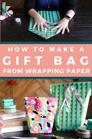 How To Make A Gift Bag From Wrapping Paper Diy Gift Bags From Wrapping Paper Diy Gift Bags Paper Homemade Gift Bags