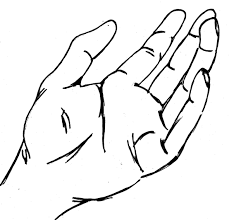 Stack of books clipart 18. Open Hands Line Drawing Novocom Top