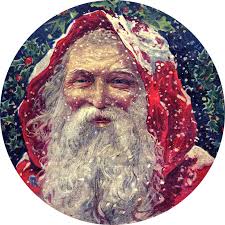 9 Old World Santa Images!