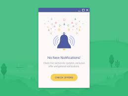 Material Notification Popup Android App Design Android Design Pop Up