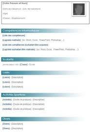Exemple Type Cv Word