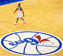 The logo portrays the patriotic nature of the united states, prominently featuring the colors red, blue and white. Philadelphia 76ers Wikipedia