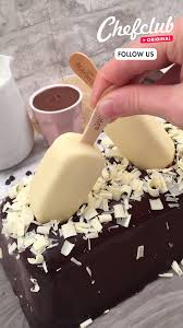 Recipe Triple Chocolate Semifreddo Video Recipe Video Desert Recipes Recipes Chocolate Ice Cream Cake