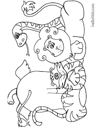 Strange weird animal coloring pages. Wild Animal Colouring Pages For Kids Total Update