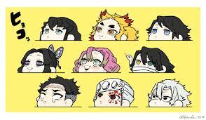 享花 ネップリ企画中 on twitter ひょっこり２ cute comics chibi funny stickers