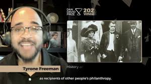 2022 Dan David Prize Winner Tyrone Freeman