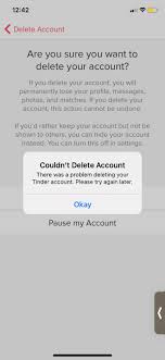 How do i cancel my tinder? Why Can T I Delete My Tinder Account How Can I Solve This Tinder