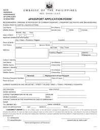 Luckily, you can apply for a new passport online and then print out the form and mail it. 16 Printable Passport Application Form Download Templates Fillable Samples In Pdf Word To Download Pdffiller