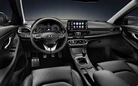 Download Wallpapers Hyundai I30 Fastback 2018 Interior New I30 Interior Korean Cars Liftback Hyundai Besthqwallpapers Com Hyundai Mercedes E Class Coupe Hyundai Cars