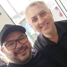 No almoço uma grande surpresa, encontro essa fera @fabio_fisch , obrigado  querido pela atenção...