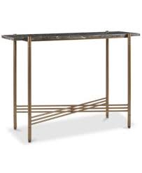 Carriage Co Colter Console Table Quick Ship Reviews Furniture Macy S Marble Console Table Marble Tables Living Room Console Table