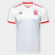 Espanha selección de fútbol de españa. Camisa Selecao Espanha Away 18 19 S N Torcedor Adidas Masculina Branco Vermelho Netshoes