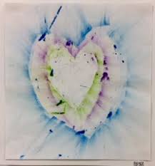 Smeared Hearts Art Lessons Elementary Sisters Art Art Classroom