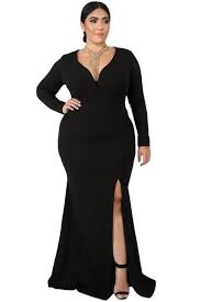 Black V Neck Plus Size Maxi Dress Material 95 Polyester 5 Spandex Size Us 14 16 Plus Size Black Dresses Evening Dresses Plus Size Plus Size Maxi Dresses