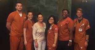 Utmb correctional managed care is a unique place to operate as a health professional, offering you the opportunity to work in a stimulating, independent and multifaceted workplace. Utmb Honors Nursing Students Take It To The Streets Tmc News