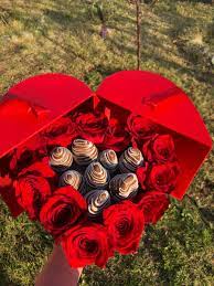 5 out of 5 stars. Strawberry Heart Box Strawberry Hearts Chocolate Hearts Bouquet Box