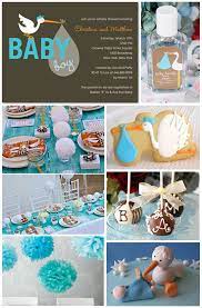 Unique Baby Shower Ideas Stork Baby Showers Baby Shower Themes Baby Shower Decorations For Boys
