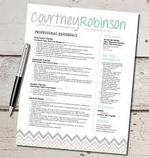 The Courtney Resume Design Teacher Marketing By Vivifycreative Teaching Resume Teacher Resume Template Resume Design Template