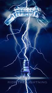 Take A Look To The Sky Just Before You Die Metallica Lyrics Ride The Lightning Metallica Fanart Album Cover Made By John Moran Metallica Albums Ride The Lightning Metallica Art