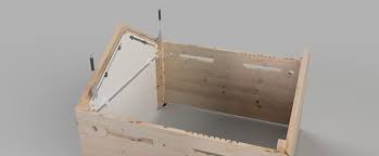 Mit Tor Und Solar Led Garage Fur Ihren Rasenmahroboter Garage Mahroboter Rasenmaher Roboter Garage Solar