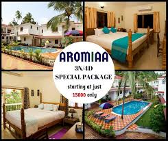 Greetings From Aromiaa Villas North Goa We Are Pleased To Offer The Very Special Package Starting At Just Inr15000 Till 30th Sept 2018 S Hotel Villa Goa