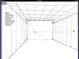Then draw guidelines from each of the 3 corners of the rectangle closest to the vanishing point. How To Draw A Hallway With Lockers