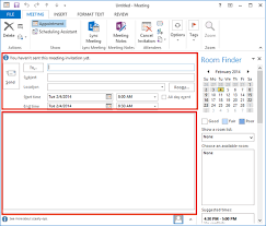Create A Meeting In Outlook 2013 Information Services Division Ucl University College London