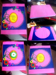 They're another classic way to decorate for christmas but also easy to. Art Craft Ideas And Bulletin Boards For Elementary Schools Folder Design Folder Cover Design Book Cover Diy Folder Design