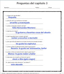 This test is based on vocabulary and grammar concepts found mainly on realidades 2 chapter 5a, however, vocabulary from chapter 4a and 4b is also found on this test. Senor Rodriguez St Michael Catholic Church