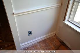 Otherwise, cut a piece of chair rail about an inch long and mitered, then miter the end of the longer piece and glue them together to make a return. 610 Chair Rail Ideas Chair Rail Wainscoting Styles Moldings And Trim