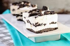 تشيز كيك اوريو البارد بالصور طريقة Cookies And Cream Cheesecake Fun Desserts Baked Dessert Recipes