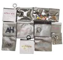 High Quality Bulk Decorative Custom Gold Logo Pouch Plastic ...