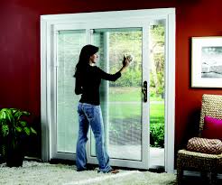 Glass doors are available in a wide variety of designs that can be matched with any type of home decor. Sliding Glass Patio Doors Eastern Iowa Home Town Restyling