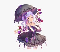 188 purple 4k wallpapers and background images. Purple Anime Girl Render Hd Png Download Transparent Png Image Pngitem