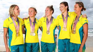 Maybe you would like to learn more about one of these? Commonwealth Games 2018 Gold Coast Ariarne Titmus Gold Medal St Peter S Lutheran College The Courier Mail