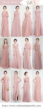 Hottest Dusty Rose Bridesmaid Dresses For 2018 Wedding Weddinginspiration Bridesmaids Bridesmaiddress B Gaun Pengantin Tulle Wanita Bergaya Gaun Perempuan