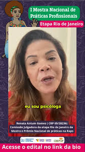 A I Mostra Nacional da RAPS está chegando! , Profissionais e usuários,  mostrem o poder do cuidado em liberdade. , Inscreva-se no link da bio e  confira o vídeo da Renata Antum Gomes (CRP 05/28236) ...