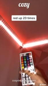 How To Make 7 Rings Themed Led Lights Color Modern Design Led Lighting Bedroom Led Room Lighting Led Lighting Diy
