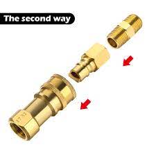 Green acme optional tank fitting is available at an additional charge. Wadeo 3 8 Inch Natural Gas Quick Connect Fittings Lp Gas Propane Hose Quick Disconnect Walmart Com Walmart Com