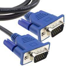 Short for video graphics adapter or video graphics array, vga is a popular display standard developed by ibm and introduced in 1987. Kenable Low Smoke Lszh 15 Pin Vga Lead For Monitor Pc Laptop Tv Cab