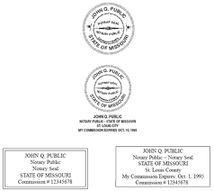 Missouri Notary Public Handbook General Information
